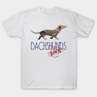 Dachshunds Rock! T-Shirt